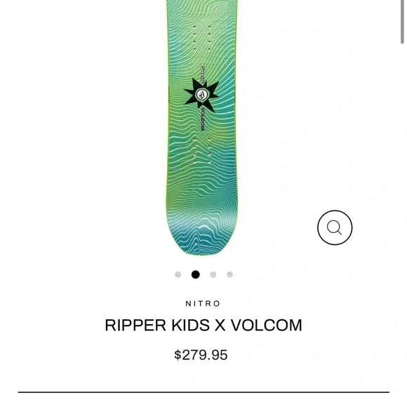 132 CM Volcom Nitro Snowboard - Picture 6 of 16